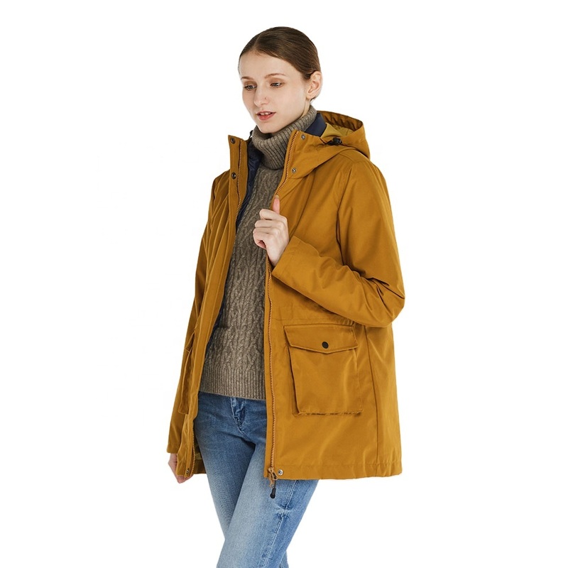 High Quality Outdoor Windbreak Breathable Women Jackets with Hooded – Softshell Jacket and Waterproof Jacket price
