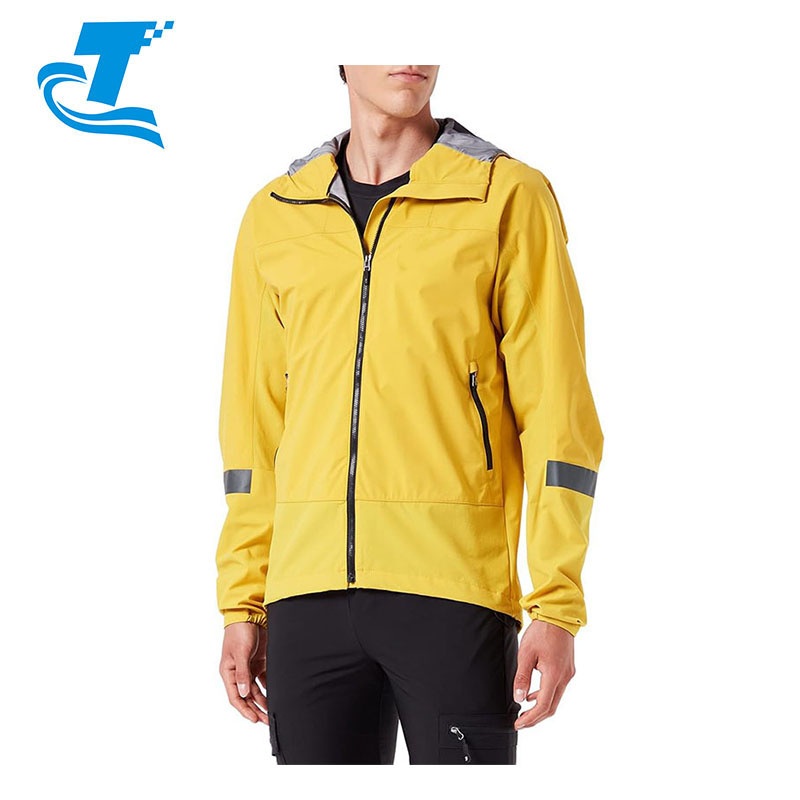 Hooded Lightweight Cycling Jacket Waterproof Windproof Zipper Clothing Coat for Hiking Running – Lightweight Cycling Jacket and Waterproof Windproof Jacket price
