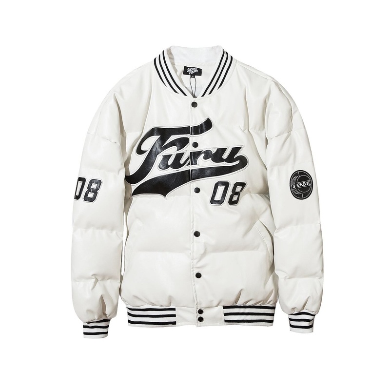Man Brand Hiphop High Street Casual Wear Leather PU Baseball Jacket – Jacket and Clothing price
