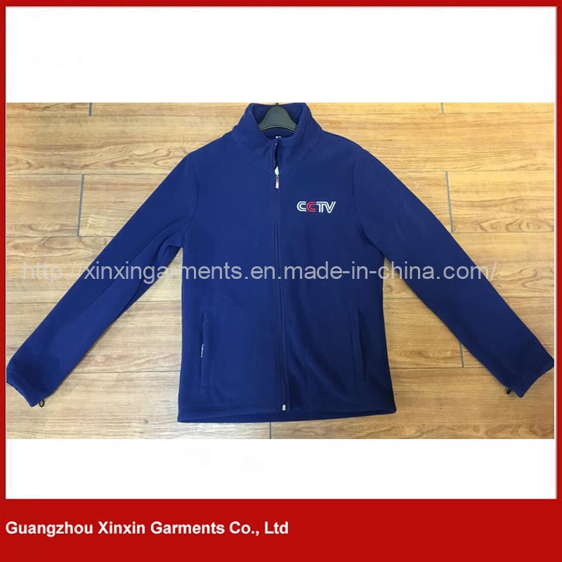 Mens Casual Outdoor Knitted Wear Cheap Dark Blue Fleece Jacket (J138) – Fleece Jackets and Cheap Fleece Jacket price