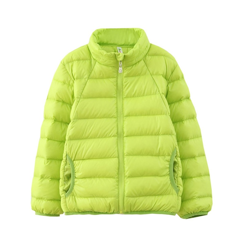 OEM Kids Girls Boys Stand up Collar Winter Lightweight Puffer Down Jacket – Kids Wear and Padded Jacket price