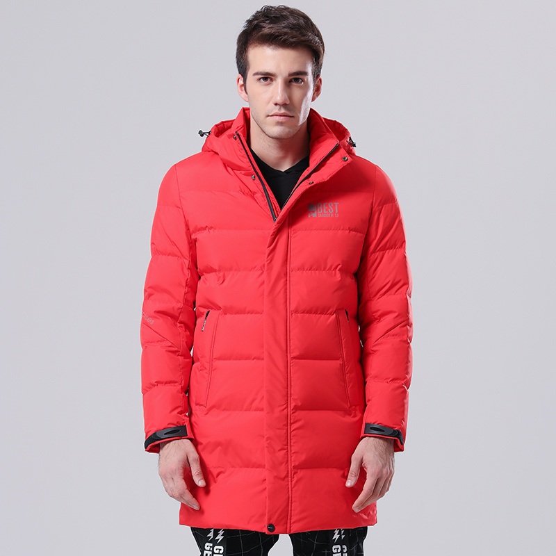 Tanboer Men Down Coats New Style Cheap Down Jackets Winter Coats Keep Warm Men Fleece Jacket – MID-Length Down Jackets and Down Jacket price