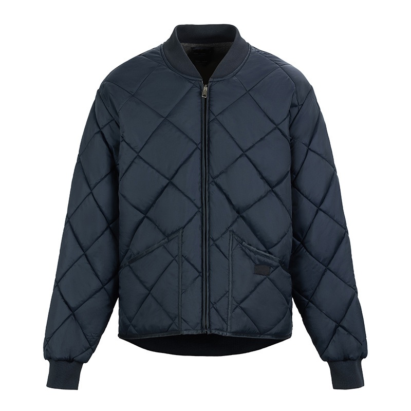 Wholesale Plain Solid Color Thin Zipper Long Sleeve Women Quilt Bomber Jacket Fashion Women Coat Jacket – Outdoor Jacket for Men and Men Jacket price