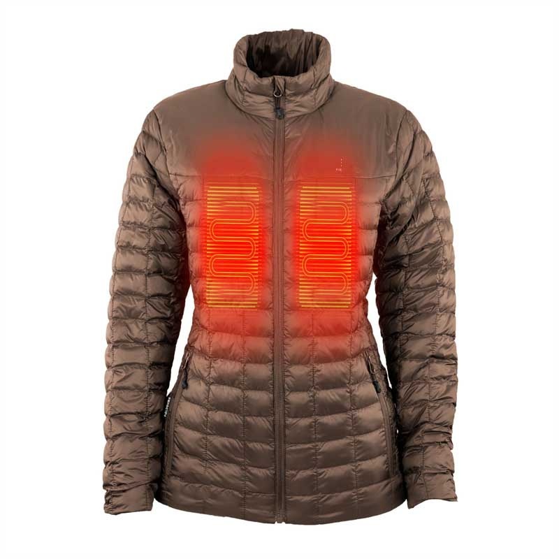 12V Custom Warming Smart Electric Self Heating Clothing Waterproof Down Jackets – Women Heated Clothing and E Heated Women Jacket price