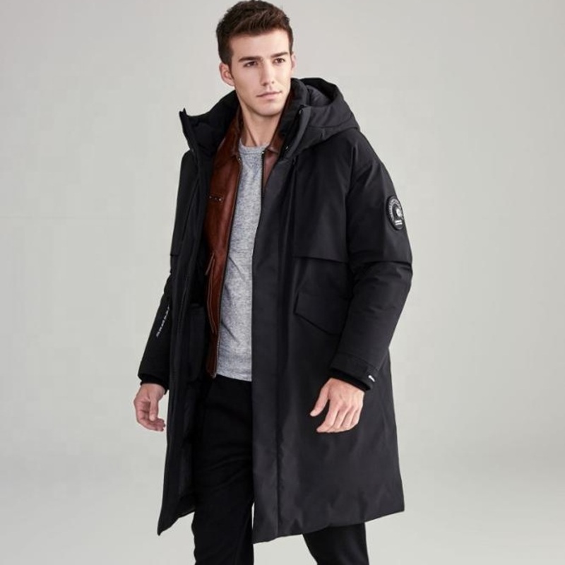 Custom Fashion Popular Overcoat Windproof Breathable Man Down Jacket – MID-Length Down Jackets and Down Jacket price