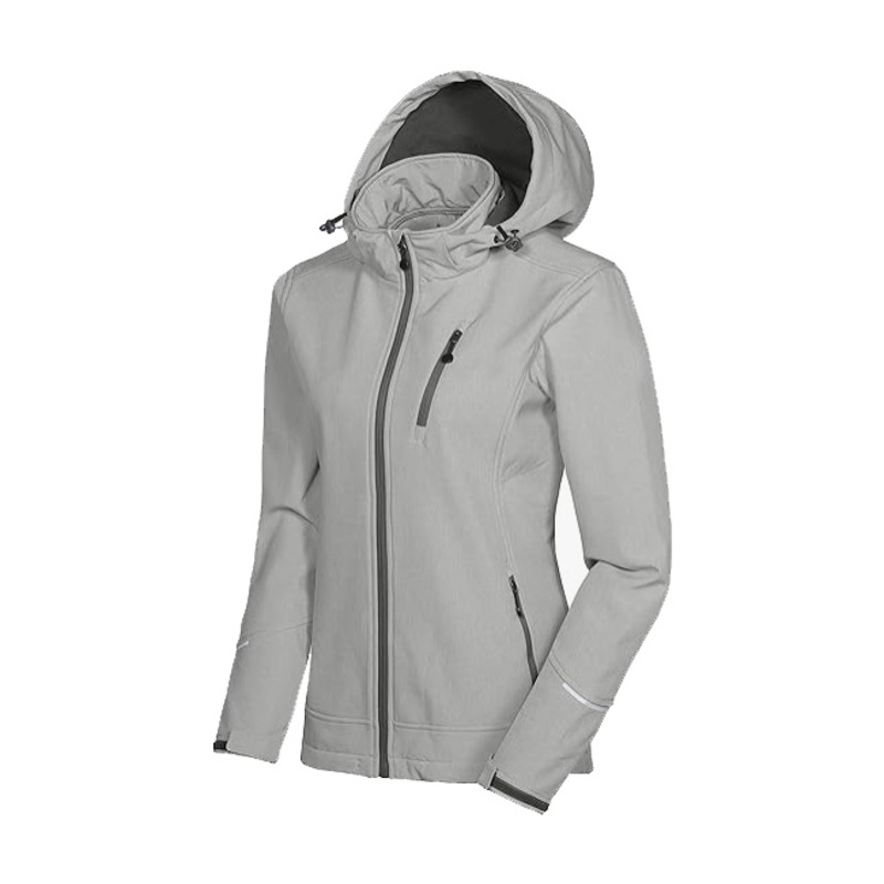 Custom Logo Men Outdoor Waterproof Hooded Hiking Unisex Winter Uniform Windbreaker Softshell Jacket for Workers – Men Soft Shell Jacket and Bonded Outdoor Jacket price