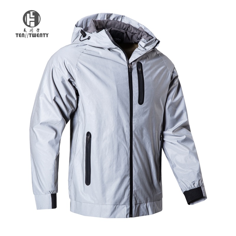Custom Logo Plus Size Reflective Waterproof Bomber Outdoor Men Windbreaker Winter Jackets – Men Jackets and Waterproof Coat price