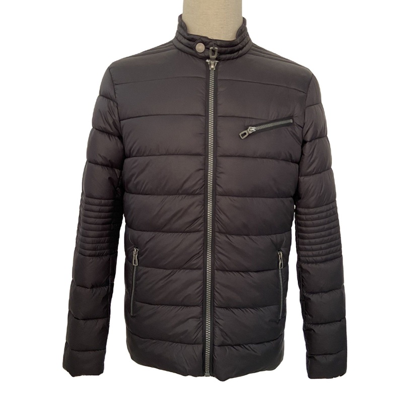 Jaquetas PARA Homens OEM High Quality Fashion Windproof Stand Collar Plain Color Thicken Warm Winter Jacket for Man – Clothing and Jacket price