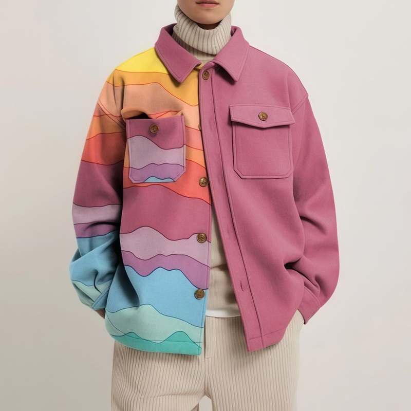 Lls OEM Designer High Quality Jacket Print Casual Bomber Jacket Plus Size with Your Best Choice – Clothes and Varsity Jacket price