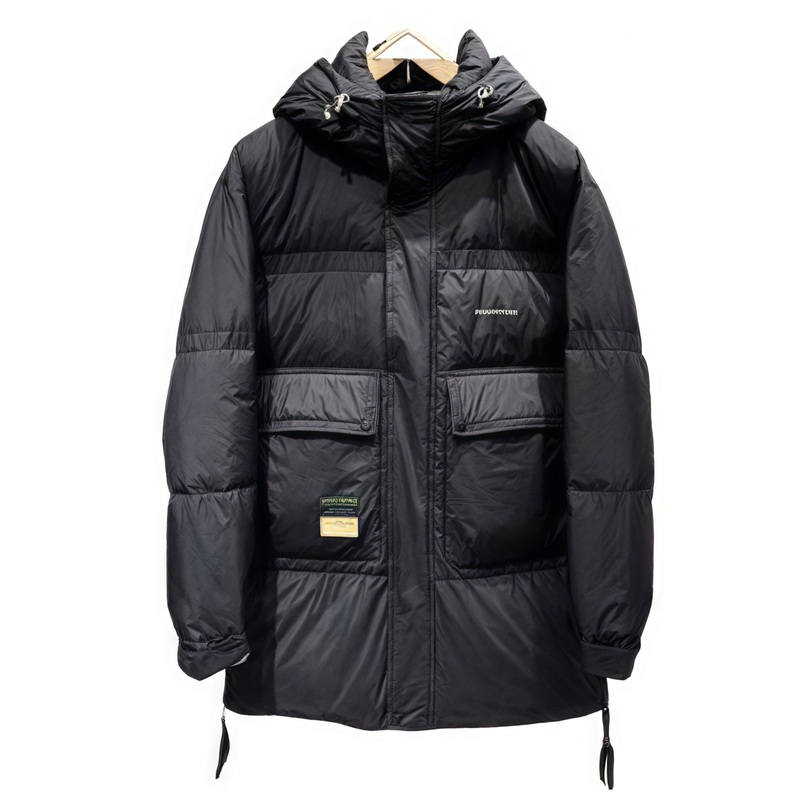 Lulusen Custom New Youth Popular Mens MID Long Hooded Duck Down Coat Puffer Jacket for Fashion – Jacket and Puffer Jacket price