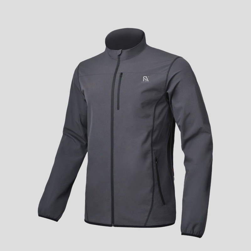 Mens Long Sleeve Sports Coat Running Zipper Hoodie Softshell Outdoor Jackets – Men Jackets and Softshell Jacket price