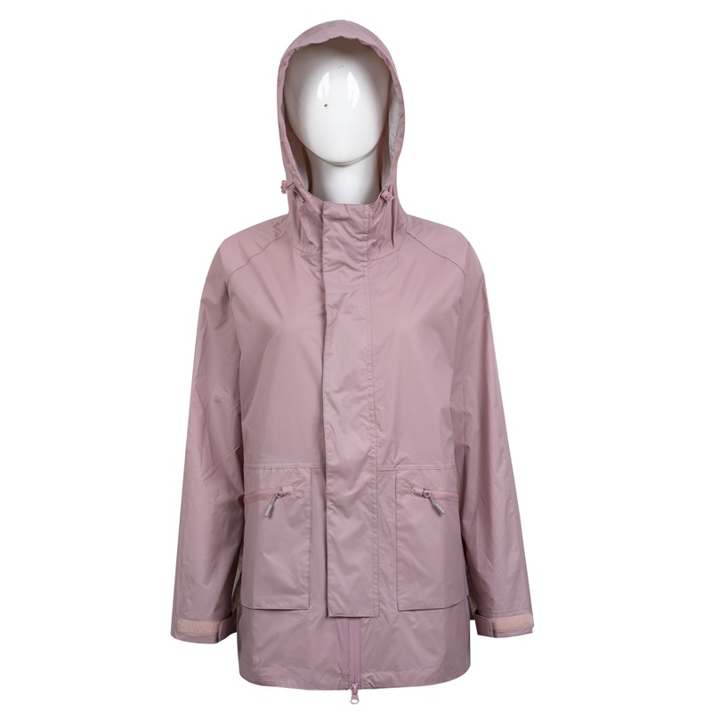 New Stylish Waterproof Windbreaker Nylon Rain Jackets for Women – Long Rain Jacket and Windbreaker for Women price