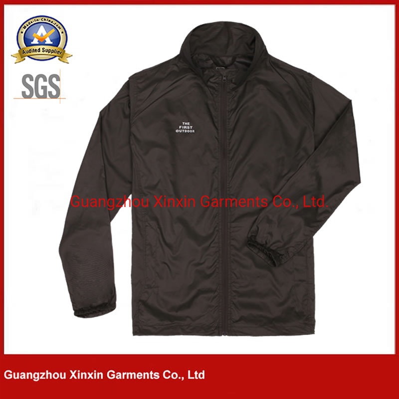 Wholesale Mens 100% Nylon Packable Custom Logo Waterproof Jacket Light Weight Rain Jacket (J494) – Mens Jacket and Rain Jacket price