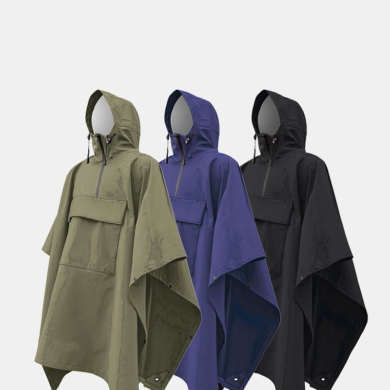 Wholesale Price Water Resistant High Quality Outdoor Camping Rain Ponchos Breathable Raincoat for Men – Water Resistant Jacket and Raincoat price