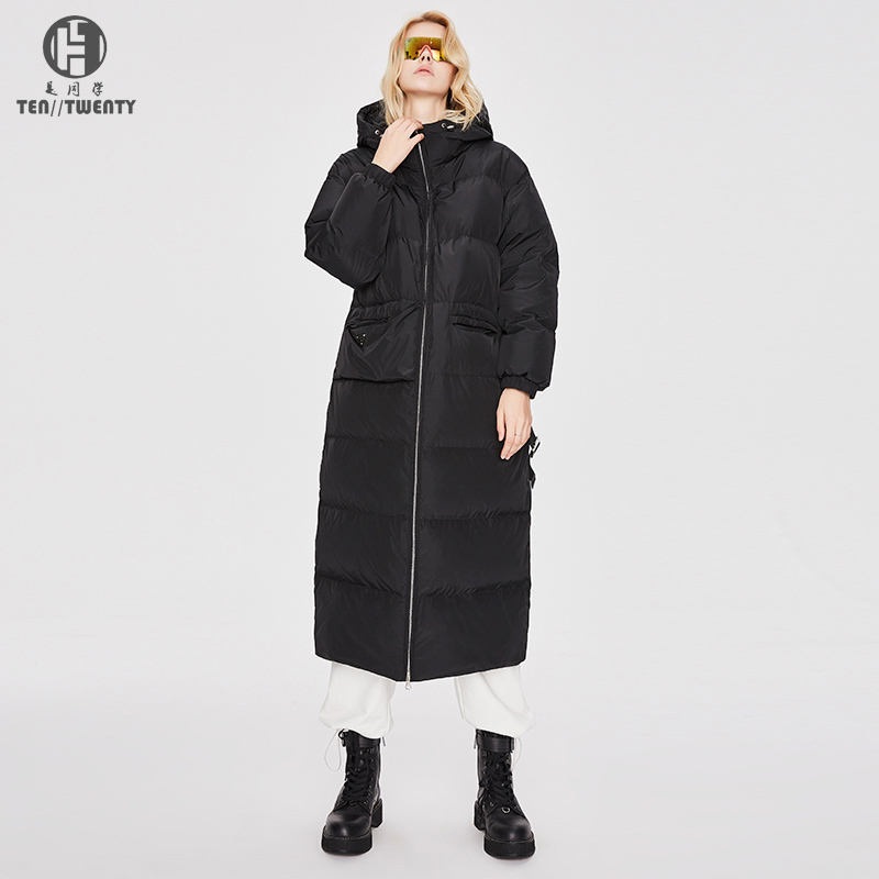 Woman Tops Fashionable Street Wear Winter Long Puffer Womens Jacket – Jacket and Clothing price