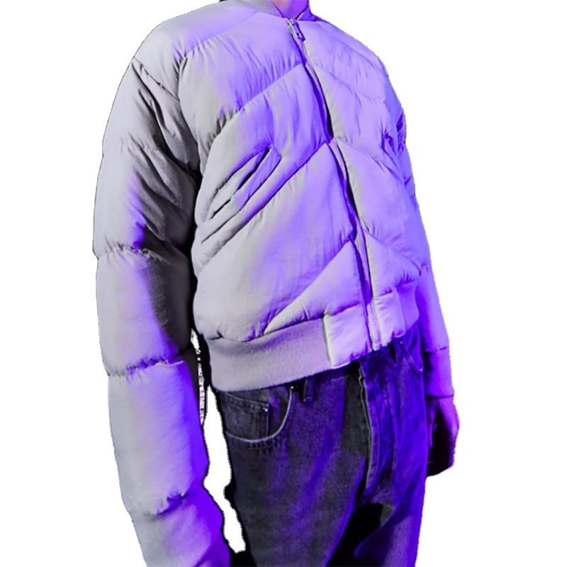 Best Selling Winter Outdoor Custom Bomber Jacket Oversized Nylon Solid Men Jacket – Custom Made Down Jacket and High Quality Down Jacket price