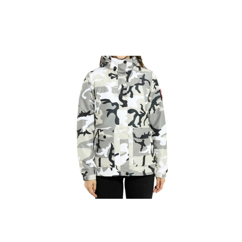 Custom Designs Full Print Camouflage Ski Jacket 100% Polyester Outdoor Jacket Hunting Jacket – Ski Jacket and Outdoor Jacket price