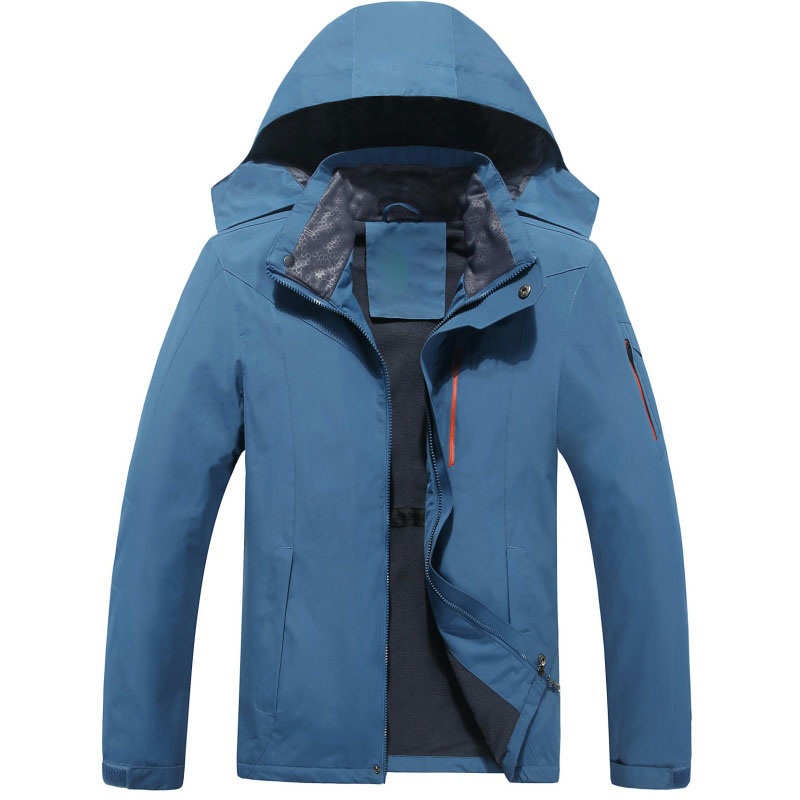 Customized Detachable Hat Windproof Jacket for Mens Skiing and Mountaineering Jacket – Waterproof Jacket and Men Jacket price