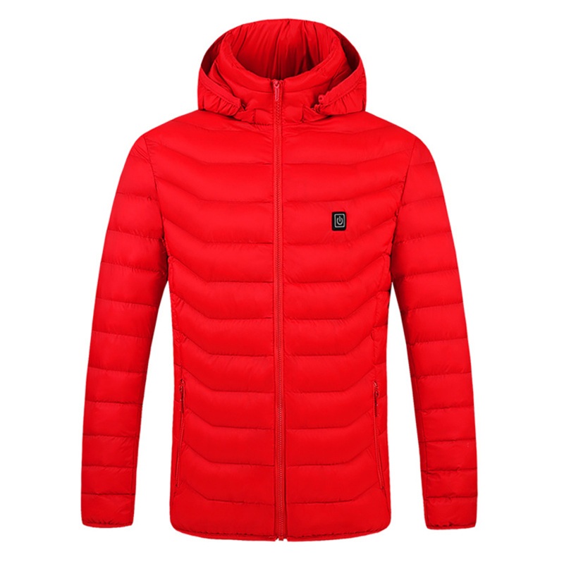 Hot Sale Heating Jacket Windproof Heated Winter Jacket USB Electric Battery Heated Jacket Mens for Winter – Heating Pad for Jackets and Heated Jacket for Men price