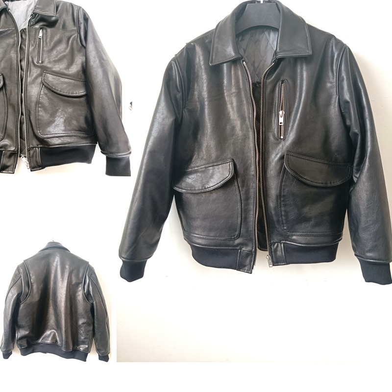 Leather Trench Coats Factory Blazer Short Bomber Wool Padded Jackets – Clothes and Clothing price
