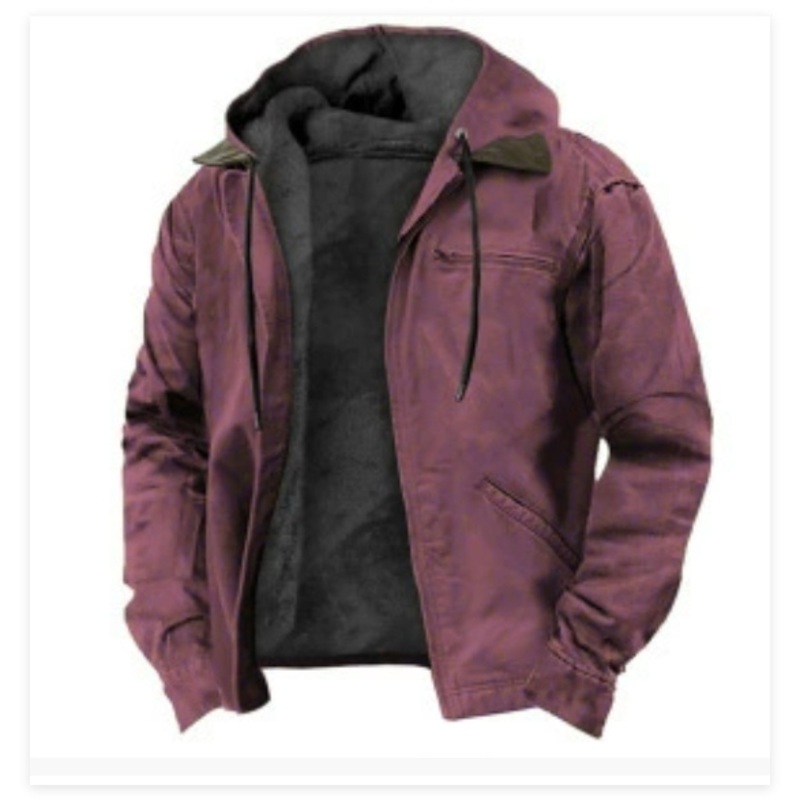 Many Colors Youthful Fashion Hooded Zipper Jacket Skin Friendly Soft Shell Versatile Overcoat – Denim Jacket and Zipper Jacket price