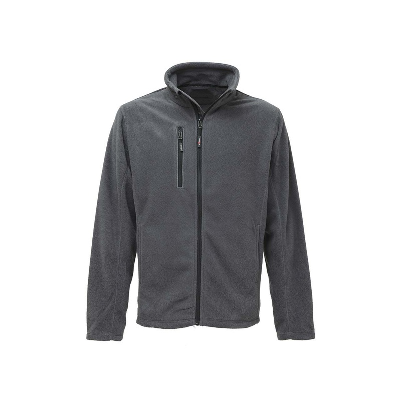 Mens Full Zip Stylish Leisure Outdoor Sporty Fleece Jacket in Grey – Fashionable Outdoor Jacket and Mens Sports Coat price