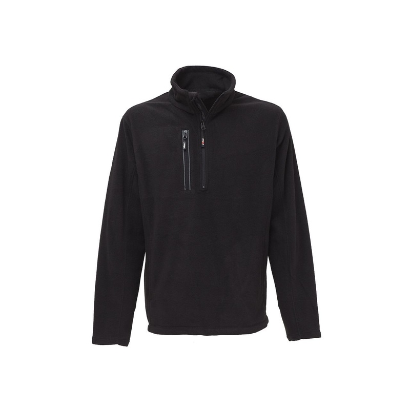 Mens Stylish Leisure Outdoor Sporty Fleece Jacket in Black – Fashionable Outdoor Jacket and Mens Sports Coat price