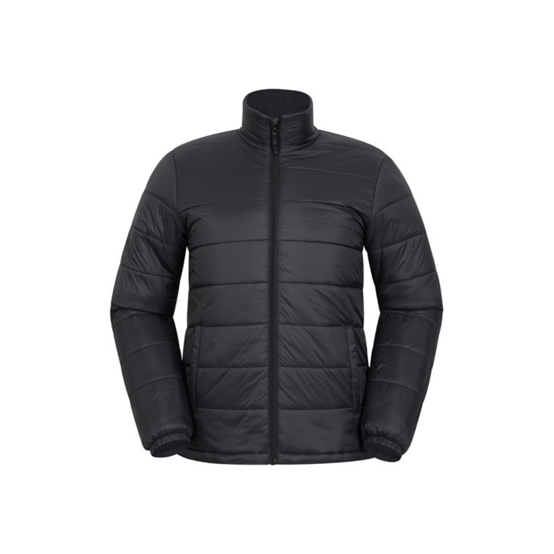 Mens Winter Trendy Padded Insulated Puffer Jacket in Black – Mens Winter Jacket and Windproof Down Jacket price