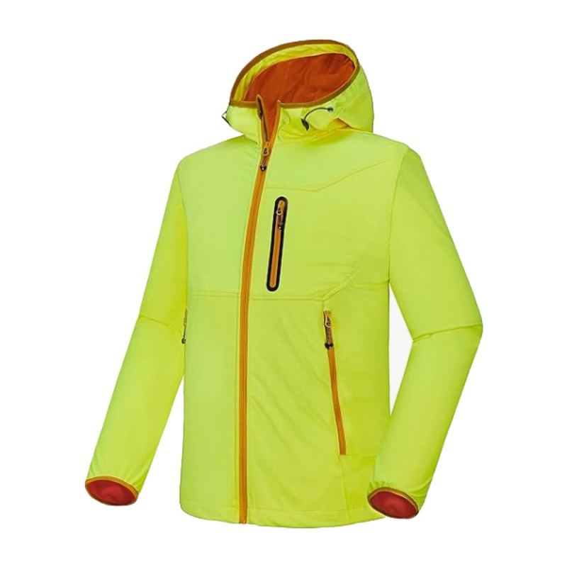 Sportswear Men Custom Logo Wholesale Outdoor Hiking Casual Woven Waterproof Uniform Windbreaker Softshell Jacket – Softshell Jacket for Outdoor and Softshell Jacket price