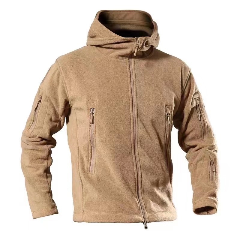 Spring Autumn Winter Outdoor Lightweight Windproof Fashion Breathable Hooded Polar Fleece Softshell Men/Women Casual Sports Hiking Workwear Jacket – Clothing and Clothings price