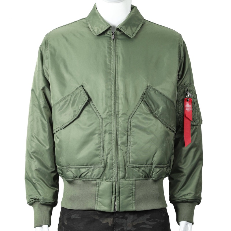 Wholesale Combat Green Nylon Ma1 Flying Jacket Bomber Windproof Flight Jackets for Adults – Leisure Pilot Jacket and Mens Flight Jacket price