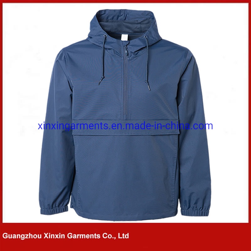 Windbreaker Winter Sports Jacket Mens Hooded Waterproof Mountain Rain Jacket (J408) – Half Zipper Jacket and Rain Jacket price