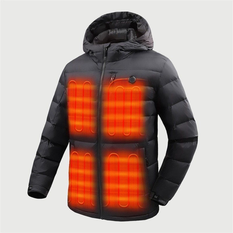 Women Winter Insulated Thermal Suit Warm 5-Zone Carbon Fiber E Heating Jackets – Heated Clothing and Heating Parka Jacket price