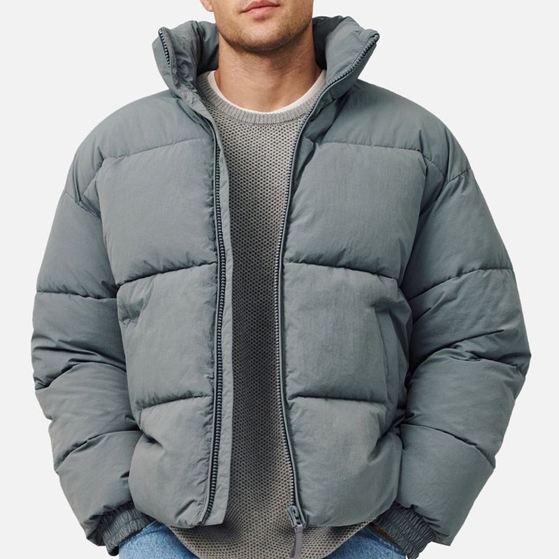 High Quality 2023 New Fashion Padded Winter Waterproof Puffer Mens Jacket Custom Design & Logo Puffer Jackets – Winter Outerwear and Mens Winter Coat price