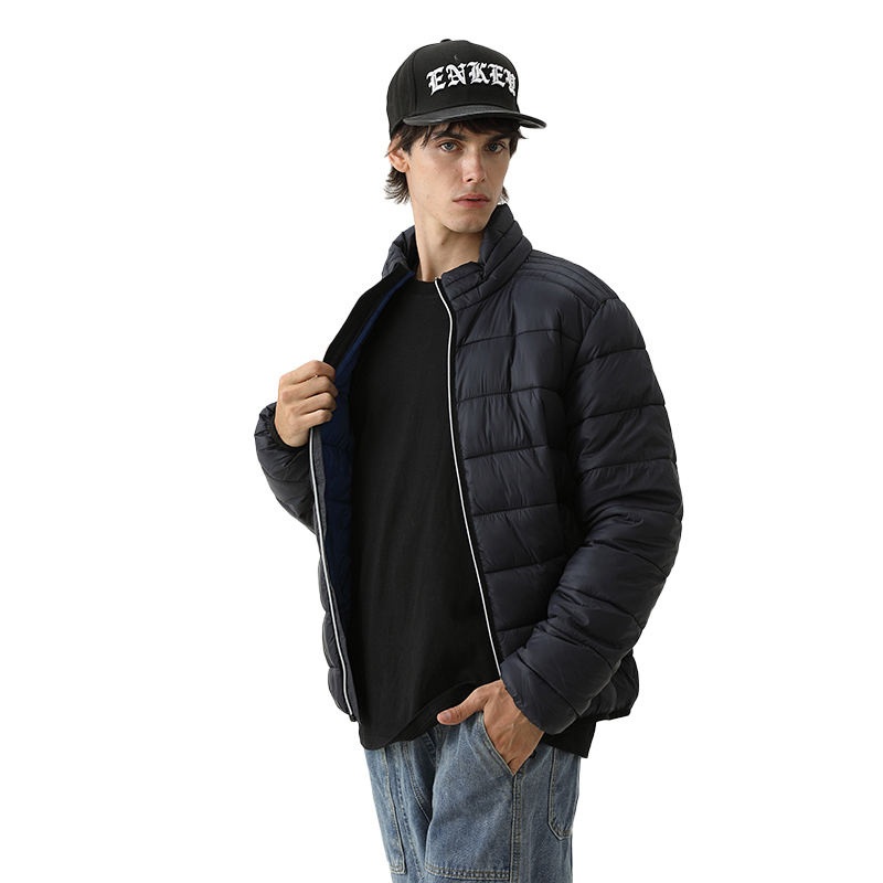 Logo Custom Duck Goose Fabric Coat Lightweight Streetwear Style Puffer Men Jackets – Jackets and Clothing price