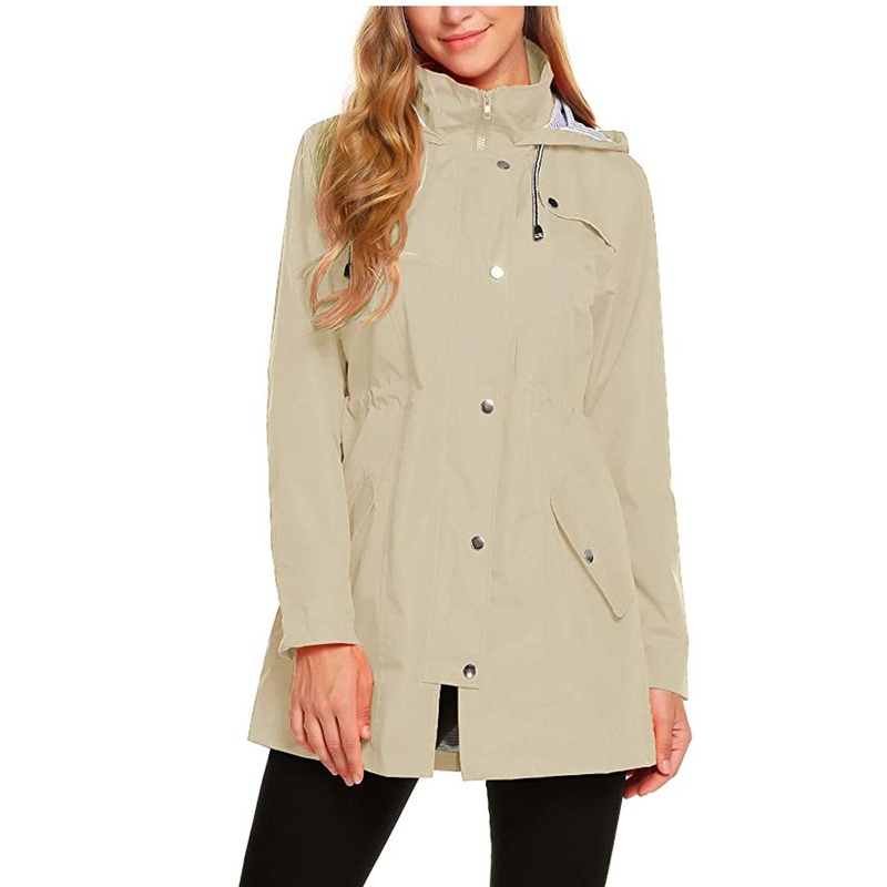 Long Over Knees Waterproof Woman Long Windbreaker Jacket for Woman – Jacket and Softshell Jacket price