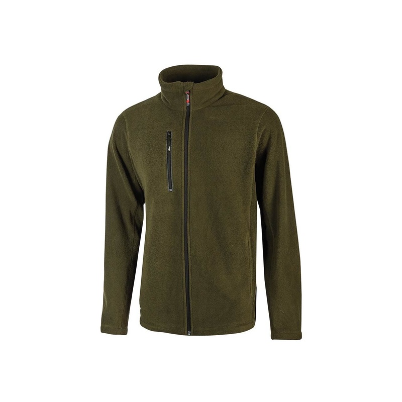 Mens Full Zip Stylish Leisure Outdoor Sporty Fleece Jacket in Green – Fashionable Outdoor Jacket and Mens Sports Coat price