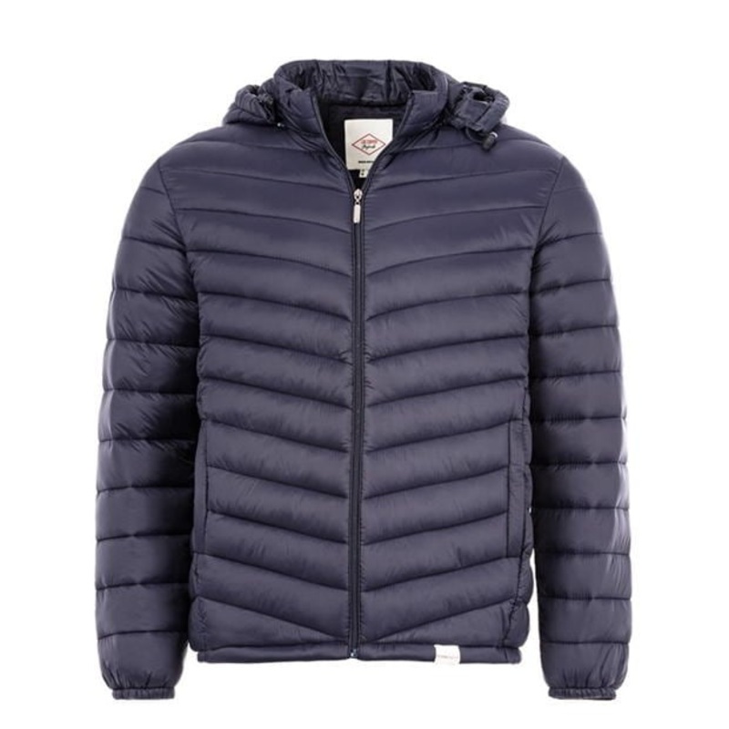 Mens Insulated Light Weight Padded Jacket in Navy – Mens Winter Jacket and Windproof Down Jacket price