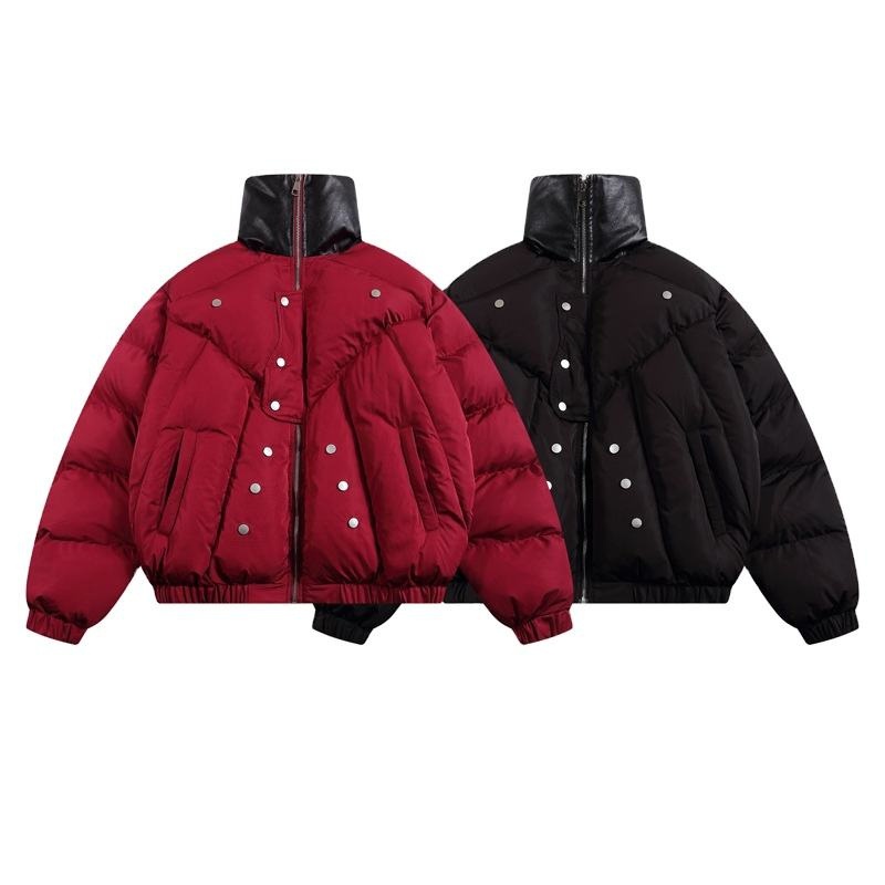 Vibe Winter Stand Collar Men Thicken Puffer Nylon Cotton Padded Jacket – Jacket and Clothing price