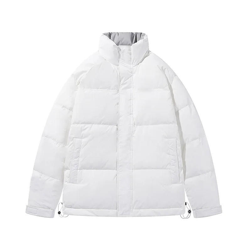 Winter 2024 Mens New Short Collar Casual Down Jacket White Duck Down Jacket Coat – Winter Coats for Men with Cap and Winter Jacket Men Down Coat Puffer Waterproof price