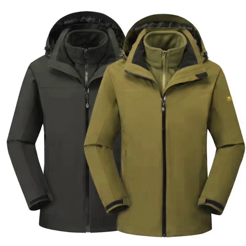 Winter Outdoor Mountain Climbing Jacket Waterproof Windbreaker Jacket 3 in 1 Jacket – Clothings and Men Jackets price