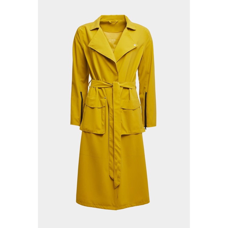 Womans Matte Waterproof Outdoor Trench Coat Dark Gold – Outdoor Jacket and Winter Jacket price