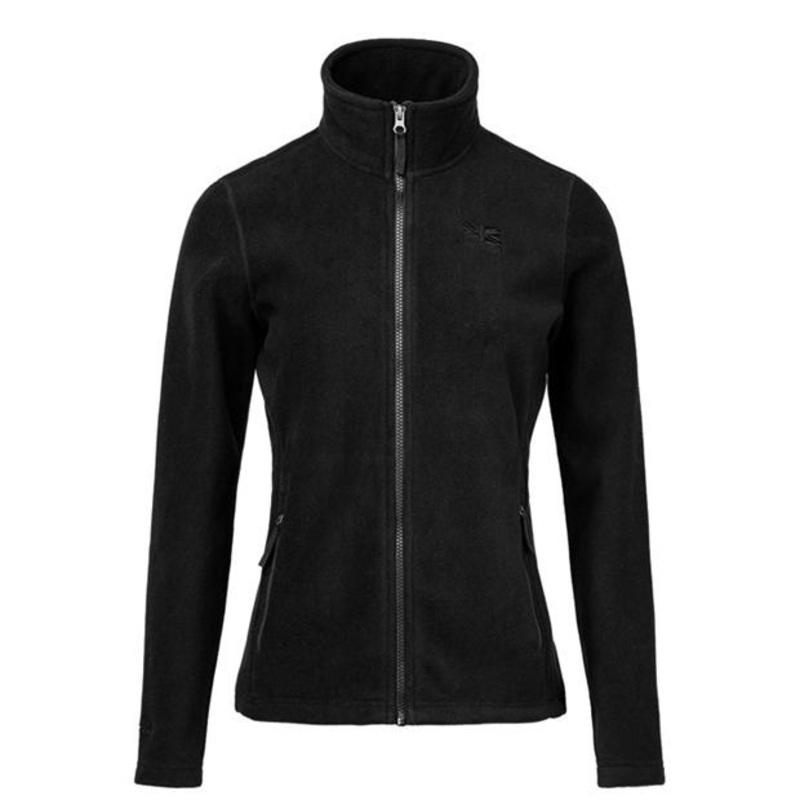 Womens Stylish Leisure Warm Fleece Jacket in Black – Fashionable Outdoor Jacket and Womens Sports Coat price
