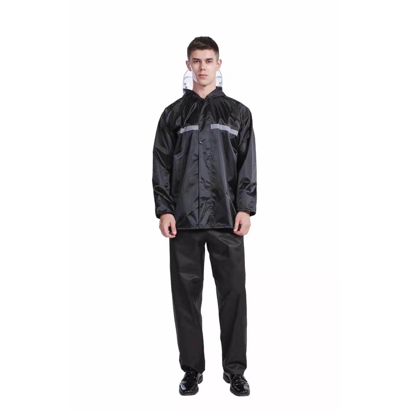 A04 Men Waterproof Rain Suit Protective Rain Coat with Pants Rain Jacket – Mens and Spring price