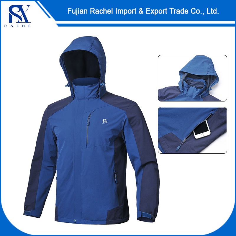 Custom Autumn Windproof Jacket Casual Sweatsuit Mens Plus Size Jackets with Sleeve Pocket – Windproof Jacket and Casual Jackets price