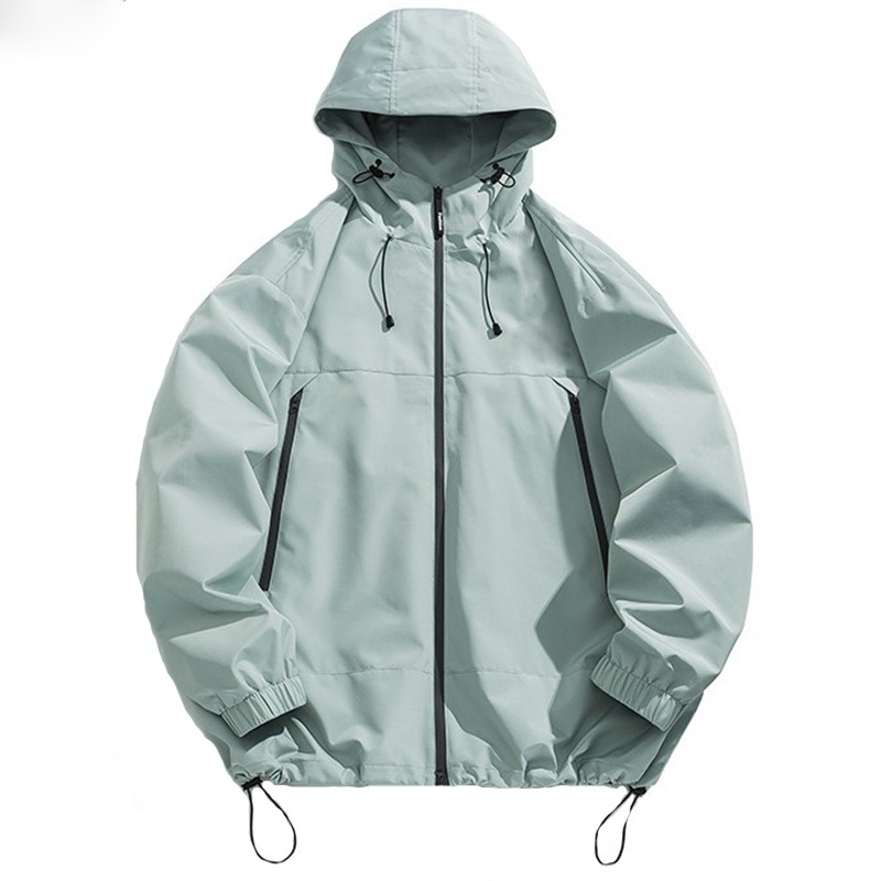 Men Light Weight Spring Autumn Zipper Front Wind Breaker Hoodie Casual Jacket – Wind Breaker Jacket and Mens Hoodie Jacket price