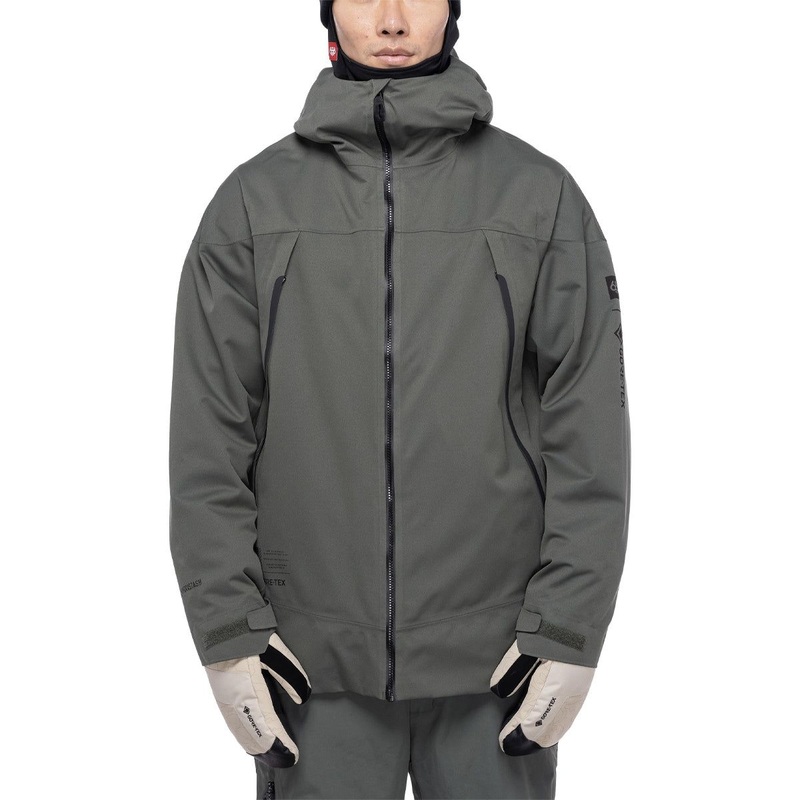 Mens Comfortable Insulated Ski Snow Jacket in Grey – Mens Winter Jacket and Men Snow Jacket price