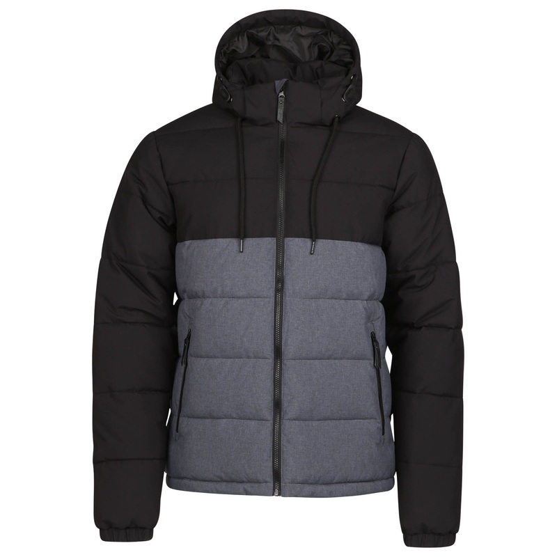 Mens Padded Winter Jackets with Removable Hood and Dual Side Zipper – Mens Winter Jackets and Padded Ski Jackets price