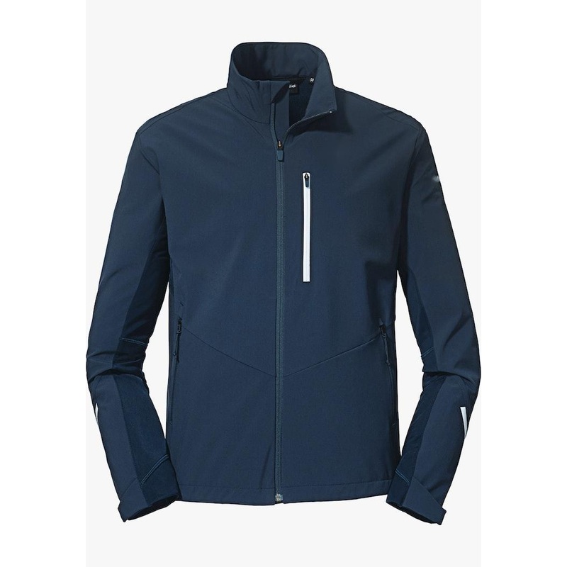 Mens Softshell Jacket Made From Performance Material with High Breathability Dark Blue – Outdoor Jacket and Stretch Sofeshell Jacket price