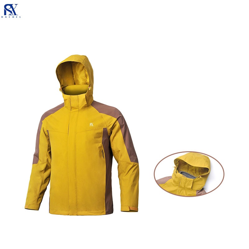 New Product Wind Resistant Ski Mountaineering Workwear Yellow Color Waterproof Jacket – Jacket and Jackets price